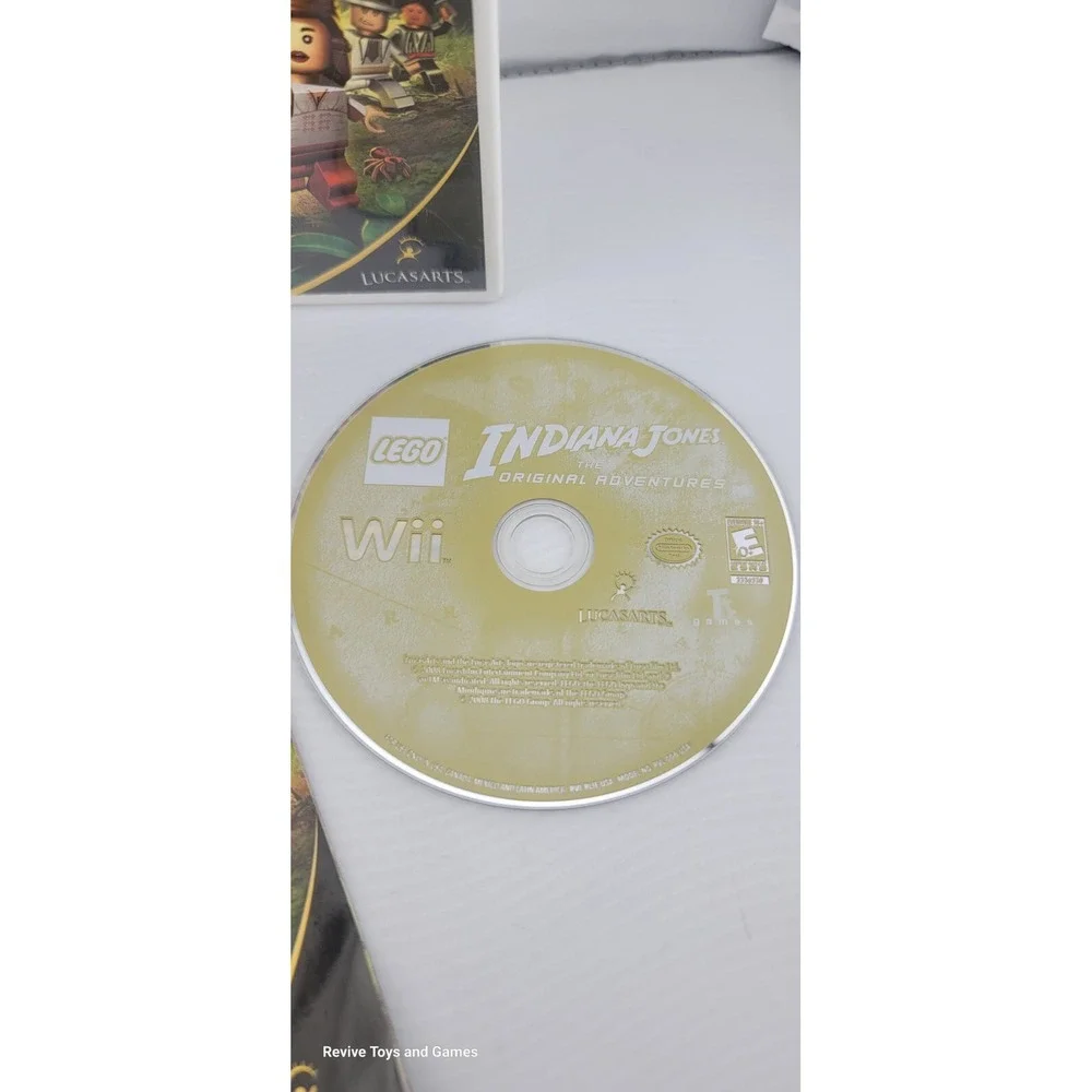 LEGO Indiana Jones The Original Adventures Nintendo Wii 2008 CIB Complete Tested - Picture 3 of 7